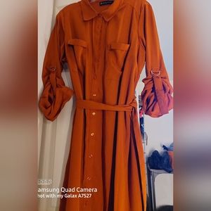 🍊🍊BURNT ORANGE dress